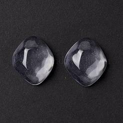 Transparent Resin Cabochons&nbsp;GGLA-G021-02