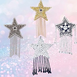 4Pcs Cloth Star&nbsp;PATC-CY0001-08A