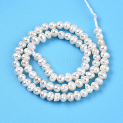 Natural Cultured Freshwater Pearl Beads Strands&nbsp;PEAR-N013-02L