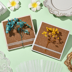 4Bag 4 Styles PET Plastic Lace Decorative Stickers&nbsp;AJEW-SP0002-77