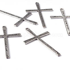 Tibetan Style Alloy Cross Large Pendants&nbsp;LS-EAAA0100Y-NF
