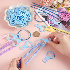 30Pcs Acrylic Spool Floss Bobbins&nbsp;FIND-PH0018-62B-01