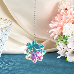 1Pc Transparent Glass Hanging Suncatchers&nbsp;AJEW-TADJ0001-02A