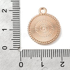 合金エナメルチャーム  ラインストーン付き  フラットラウンド  ミックスカラー  19.5x16.5x2mm  穴：1.8mm&nbsp;FIND-C079-06G