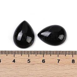 Natural Black Banded Agate(Dyed & Heated) Cabochons&nbsp;G-H094-01A-28