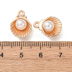 Alloy & ABS Imitation Pearl Pendants&nbsp;FIND-K030-11B-G