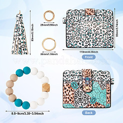 Silicone Beads Keychain&nbsp;KEYC-TAC00025