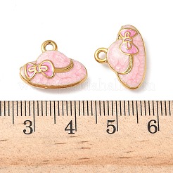 304 Stainless Steel Enamel Hat Charms&nbsp;STAS-I346-40G