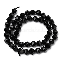 Natural Black Onyx  Beads Strands&nbsp;G-Z119-A04-02