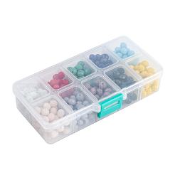 Opaque Solid Color Glass Beads&nbsp;EGLA-JP0002-01D-8mm