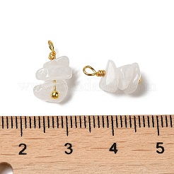 Natural White Jade Pendants&nbsp;KK-P242-31G-03
