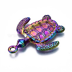 Rainbow Color Alloy Pendants&nbsp;PALLOY-S180-178-NR