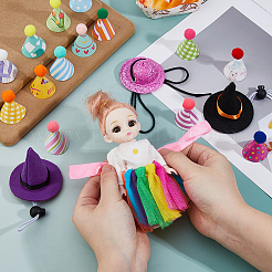 Birthday Hat Paper Cake Insert Card Decoration&nbsp;DIY-FH0010-01