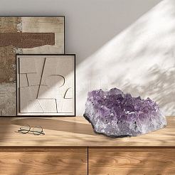 Natural Amethyst Cluster Ornaments&nbsp;DJEW-PA0001-07