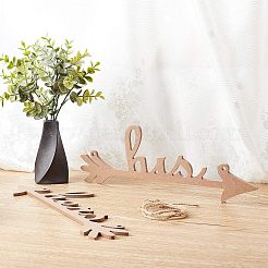 His and Hers Arrow Chair Signs Banner&nbsp;DIY-WH0157-34