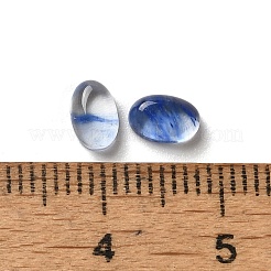Synthetic Blue Watermelon Glass Cabochons&nbsp;G-F605E-17A