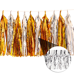 Plastic Foil Fringe Curtains&nbsp;DIY-WH0028-106B