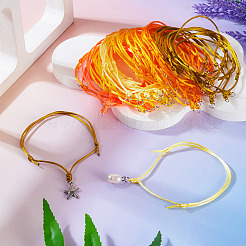 60Pcs 6 Colors Nylon Cord Bracelet Making&nbsp;BJEW-TA00669