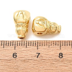 Buddhist Brass Beads&nbsp;KK-CBA25B2-13G