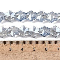 Electroplate Glass Beads Strands&nbsp;EGLA-B011-01A-PL03