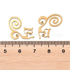 201 Stainless Steel Pendants&nbsp;STAS-B135-10G