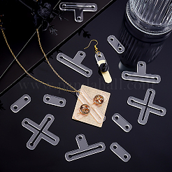 48Pcs 3 Styles Transparent Acrylic Links Sets&nbsp;TACR-PH0002-02