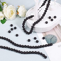 Natural Lava Rock Beads Strands&nbsp;G-OC0001-38-10mm