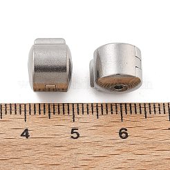 304 Stainless Steel European Style Clasps&nbsp;STAS-M112-04P-06