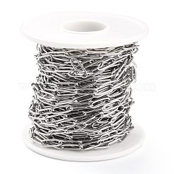 Tarnish Resistant 304 Stainless Steel Paperclip Chains&nbsp;CHS-H031-02P