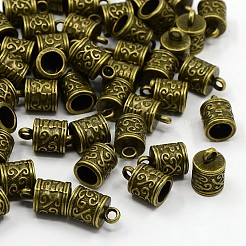 Tibetan Style Cord Ends&nbsp;LS-TIBEP-LF10887YKG-AB-LF