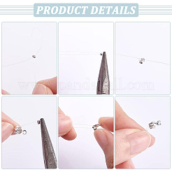 ラックメッキ真鍮スペーサービーズ  長持ちメッキ  鉛フリー＆カドミウムフリー  ラウンド  プラチナ  2x1.7mm  穴：1mm  600個/セット&nbsp;KK-UN0003-23P-01
