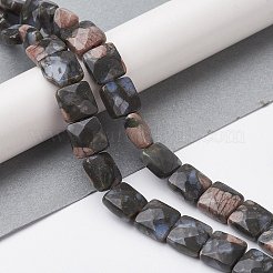 Natural Glaucophane Beads Strands&nbsp;G-K359-B20-01