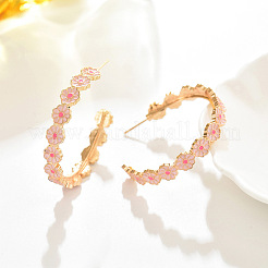 201 Stainless Steel Stud Earrings&nbsp;WG9E0EA-02