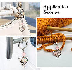 20Pcs 5 Styles 304 Stainless Steel Pendant Decoration&nbsp;HJEW-TA0001-28