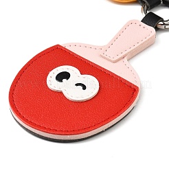 PU Leather Pendant Decorations&nbsp;LS-HJEW-I014-01A