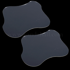 Irregular Acrylic Cup Mats&nbsp;AJEW-CN0006-01B