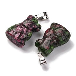 Dyed Natural Marble Pendants&nbsp;G-B127-07P-04