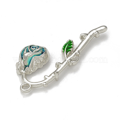 Rack Plating Alloy Enamel Pendants&nbsp;PALLOY-P291-04P