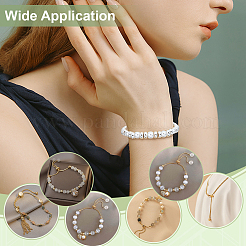 80Pcs 4 Styles Brass Beads&nbsp;KK-PH0012-59