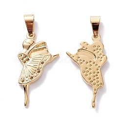 304 Stainless Steel Pendant Rhinestone Settings&nbsp;STAS-J036-085G