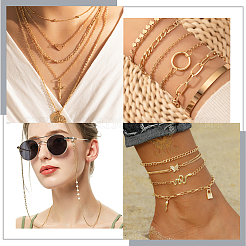 DIY Chain Bracelet Necklace Making Kit&nbsp;CHC-BBC0001-02