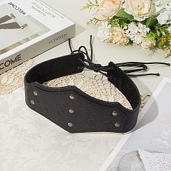 PU Leather with Iron Headring&nbsp;AJEW-WH20018-77B