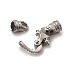 Tarnish Resistant 304 Stainless Steel Clasps&nbsp;STAS-M197-01