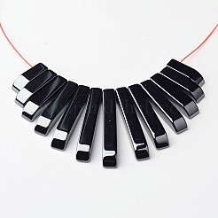 Grade AAA Non-magnetic Synthetic Hematite Rectangle Beads&nbsp;G-M076-03