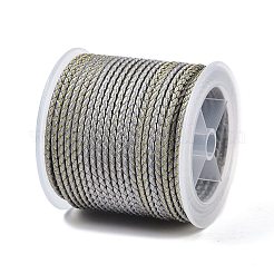 11M Polyester Braided Cord with Cotton Core & Metallic Thread&nbsp;OCOR-Z006-01-31