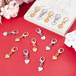40Pcs 2 Colors Alloy Shoes Charms&nbsp;HJEW-HY00081