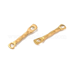 Ion Plating(IP) 304 Stainless Steel Connector Charms&nbsp;STAS-Q323-02A-G