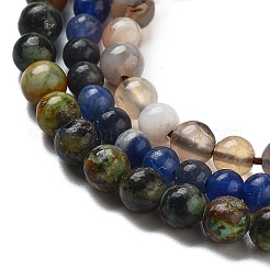 Natural Mixed Gemstone Beads Strands&nbsp;G-F591-14