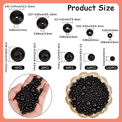 1573Pcs 5 Styles ABS Plastic Imitation Pearl Beads&nbsp;KY-PA0001-13B