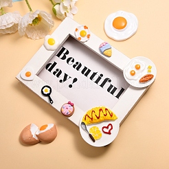 10Pcs 10 Style Fried Egg Pendants for DIY Jewelry Making Finding Kit&nbsp;DIY-SZ0005-84